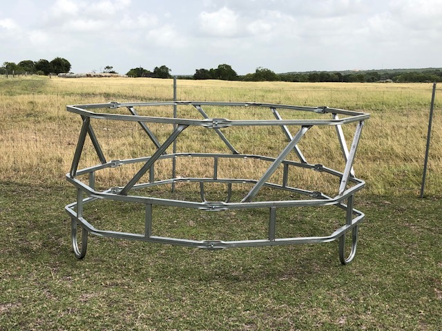 Galvanized Hay Feeder